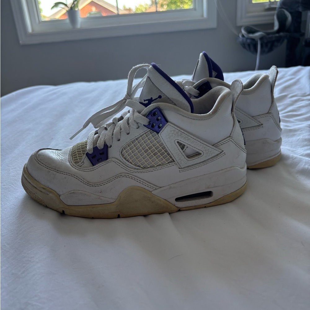 Jordan 4 metallic purple
